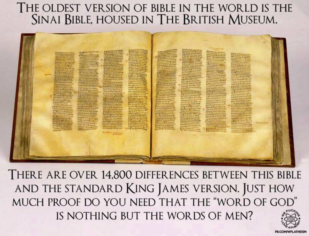 The bible nothing more then the words of men.