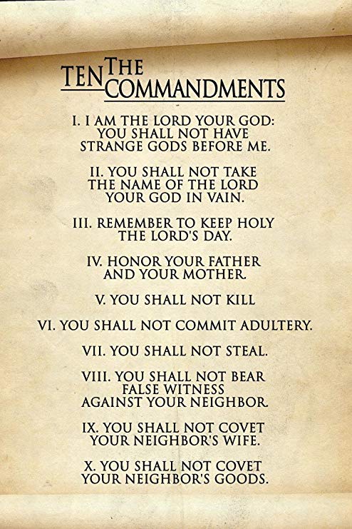 The Damn Commandments