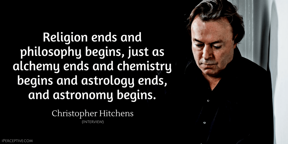 Christopher Hitchens Ripping Islam Apart