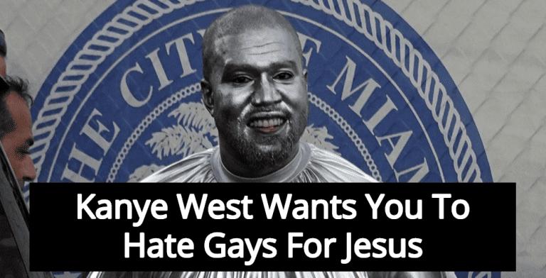 Kanye West To Headline Anti-Gay Conservative Christian Prayer Rally