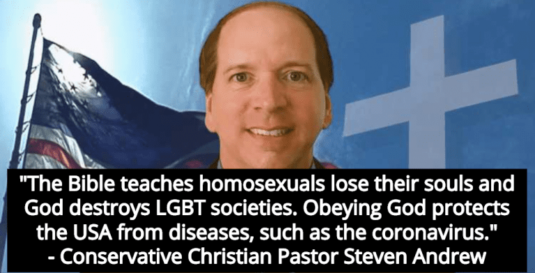 Conservative Christian Pastor: Coronavirus Is Punishment For ‘LGBT Sin’