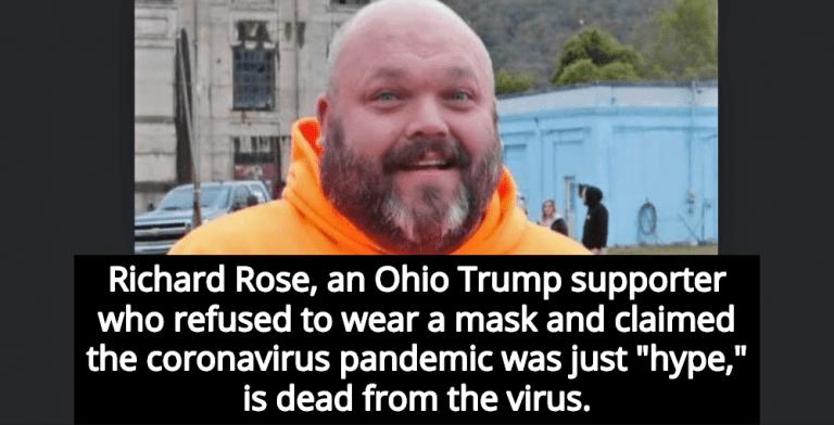 Ohio Trump Supporter Who Refused To Wear Mask Dies Of COVID-19