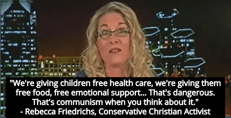 Fox News Guest: Children Don’t Deserve ‘Free Food’ Because ‘That’s Communism’