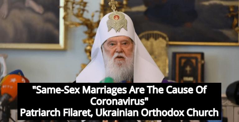 Orthodox Church Leader Who Blamed COVID-19 On Gays Is Now Sick With Virus