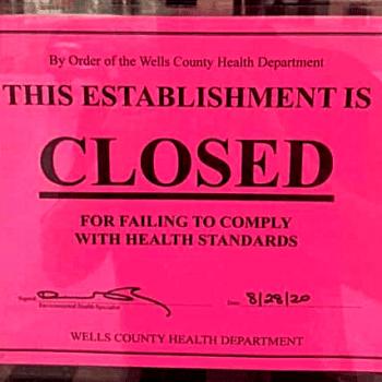 Restaurant that offers Bibles to customers shut by health officials