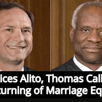 Report: Justices Thomas And Alito Plan To Overturn Same-Sex Marriage