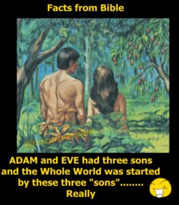 Adam and even had 3 son?